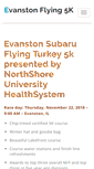 Mobile Screenshot of evanstonflying5k.com